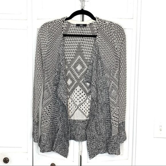 Le Temps De Cerises Open Hanging Cardigan Sweater - Picture 1 of 8